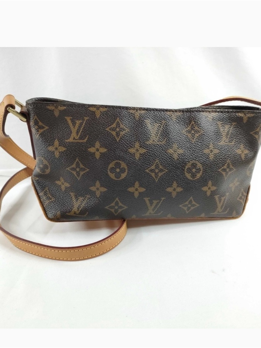 Louis Vuitton Trotter Monogram Canvas Brown Shoulder Bag